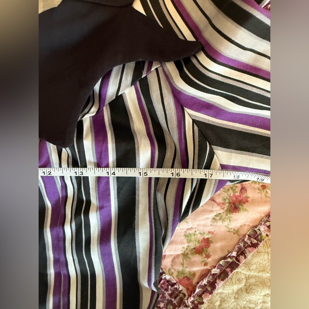 Pinup couture Doris batwing top in solstice stripe large - Picture 2 of 9